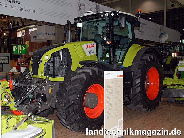 Xl Bild 1 Mit Dem Stufenlosen Claas Axion 800 Cmatic Erweiterte Claas Die Axion Baureihe Um 5050